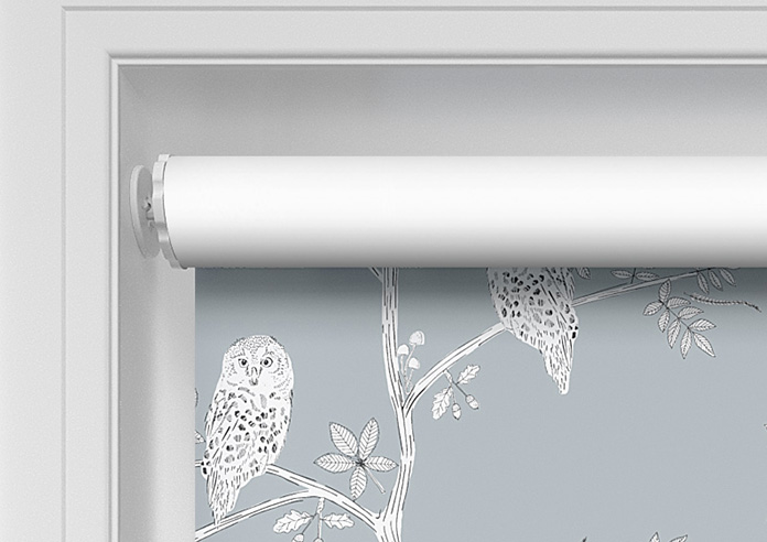 Treetop Owls, Ice Blue - Twist&Fit Roller Blind - Image 10